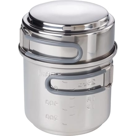 Esbit Outdoor Kooktoestel 985ml - alcoholbrander - aluminium/RVS - opbergtas
