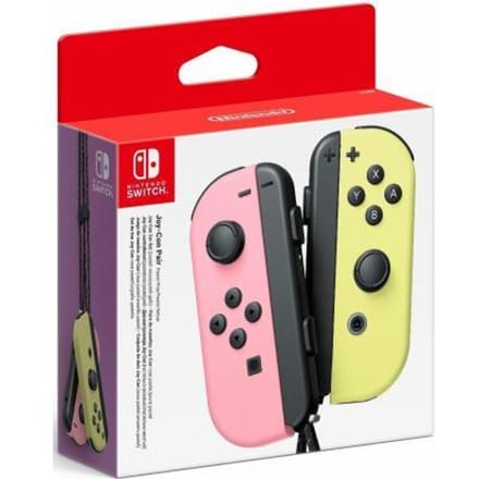 Nintendo Joy-Con Pair Pastel Pink/Pastel Yellow - Wireless Controller - Nintendo Switch