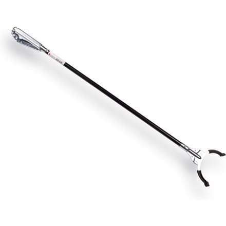 Afvalgrijper 75 cm met kunststof bekken