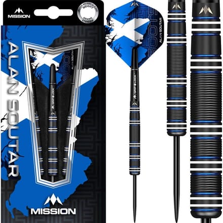 Mission Alan Soutar Black Titanium 90% - Dartpijlen
