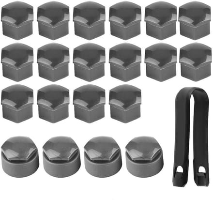 Dailygoods- Wielmoerkap 17 mm - 20 Stuks - Antidiefstal Bescherming