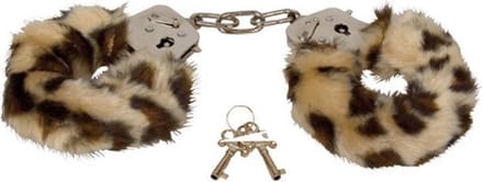 Furry Love - Panter Wit  - handboeien