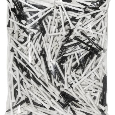 Masters Non Friction Tees Wit Zwart 7CM 1000 Stuks