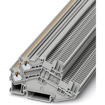 Phoenix Contact 3214495 Klem 2-etages 3.5 mm Snelaansluiting Grijs 50 stuk(s)
