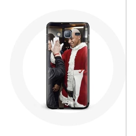 Coque pour Samsung Galaxy J3 2016 Mbappé Foot Joyeux noël