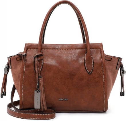 SURI FREY Schoudertas Kally Shopper Cognac Bruine