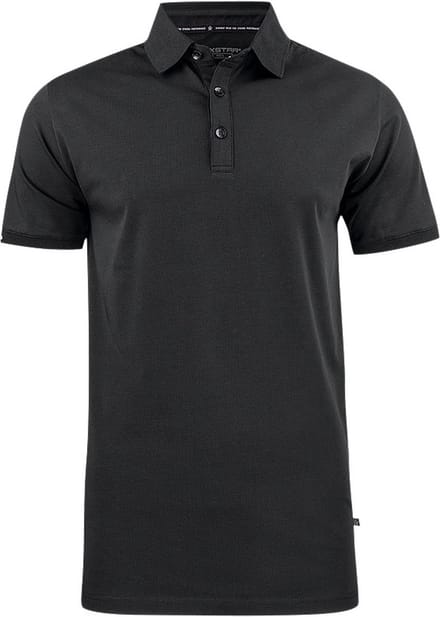 Texstar PS20 Pique Bamboo Polo | Zwart | L