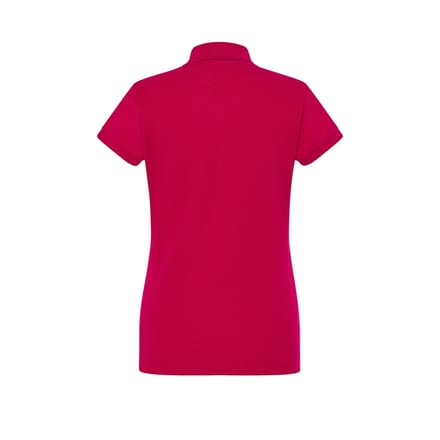 JHK Dames/Dames Regular Poloshirt (Framboos)