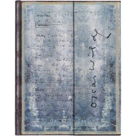 Paperblanks flexis cahier, shakespeare’s library first folio, formaat midi, blanco