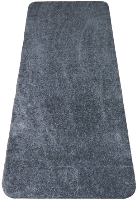 PRIMA - Soft - Badmat - Wastafelmat - loper - donker grijs - 60x150cm - antislip