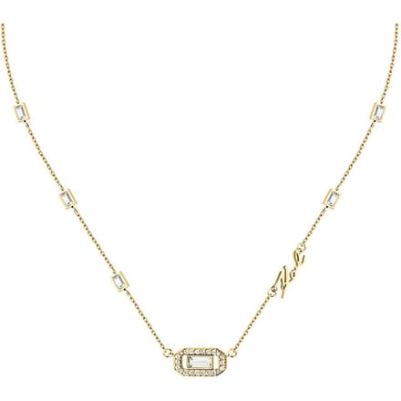 Karl Lagerfeld - Ketting - KLAYC09 - Dames - CRYSTALS - 40cm