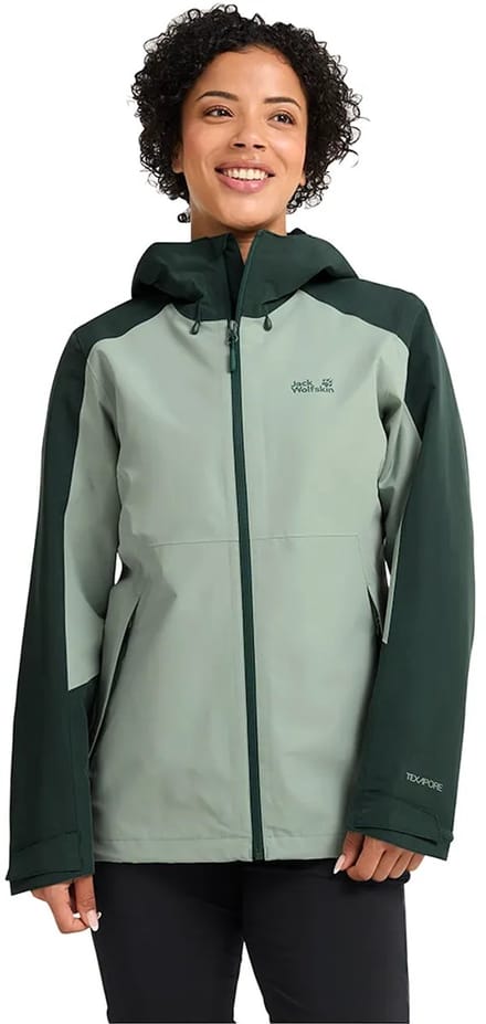 Jack Wolfskin Wildbound 2l Jas Groen S Vrouw