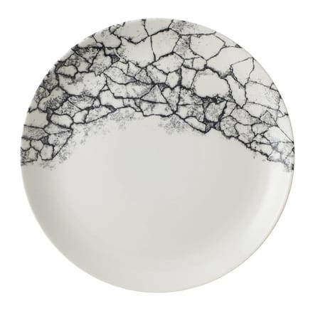 Churchill Kintsugi Accents Quartz Black Evolve Coupe Bord 28.6cm (12 stuks)