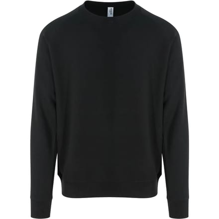 Just Hoods - Graduate Heavyweight Sweat - Jet Black maat L