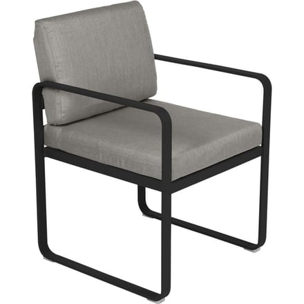 Fermob BELLEVIE fauteuil voor de eethoek - 42 drop mat - B8 taupegrijs