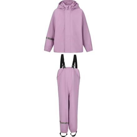 Waterdichte Combo met Print Kind Zigzag Roze