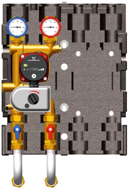 Wolf Mengcircuitgroep BSP-MK 1 lagetemperatuur met hoogrendementspomp, 2071234