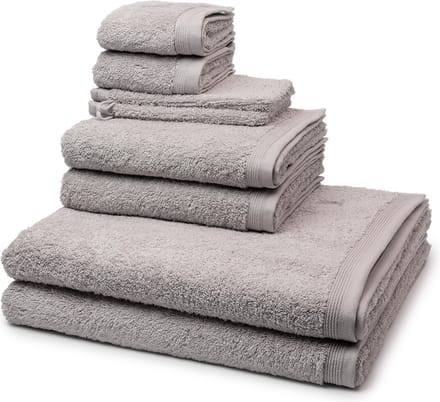 Möve 2 X was- 2 X gast- 2 X douche- 2 X handdoek in een set Superwuschel