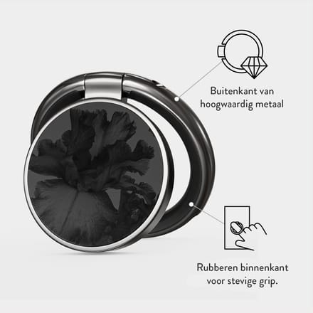Burga Ringholder Gunmetal - Telefoonring - Nocturnal