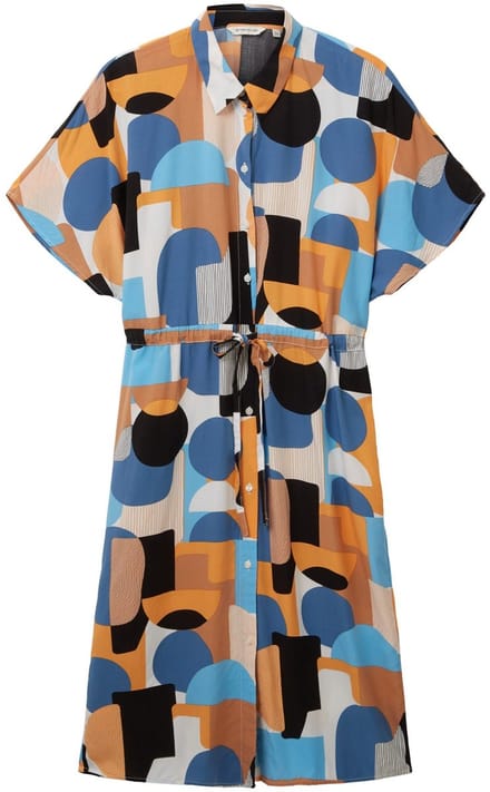 Tom Tailor - Jurk - Maat 38 - Vrouwen - 31817 - Viscose
