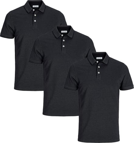 Jack & Jones Heren poloshirt 3 pack Paulos - Slim Fit