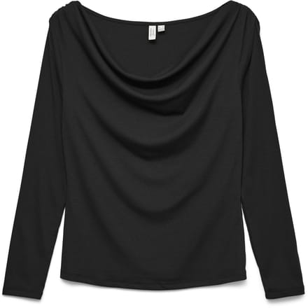 VERO MODA - VMICE L/S ROUCHING TOP JRS BTQ - Dames - Blouses