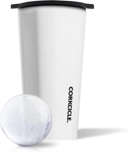 Corkcicle Ijsbollenkit Invisiball 700 Ml Siliconen Wit