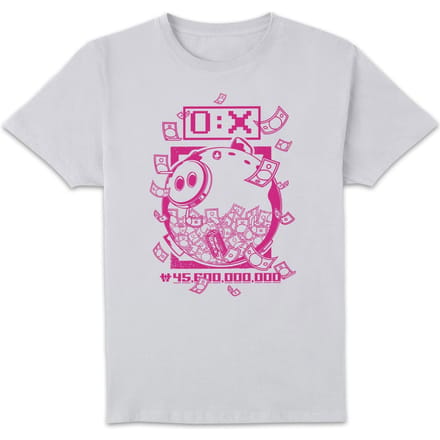 Squid Game Piggy Bank Men's T-Shirt - White - L