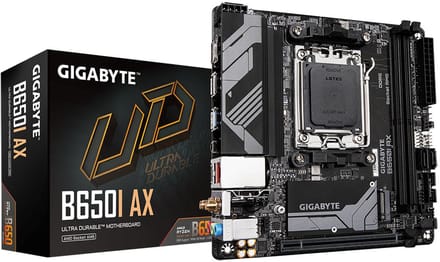 GIGABYTE B650I AX Moederbord - AMD B650 - AMD AM5 - DDR5 RAM - Mini-ITX