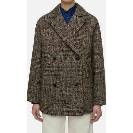 Closed Double Breasted Coat Biscotti Brown Größe: XXS | Zweireihige Mäntel Outlet | Damen | Braun