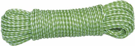 AMIG Paracord touw - 10 meter - D4mm - 100kg - PP/PE - lichtgroen/wit
