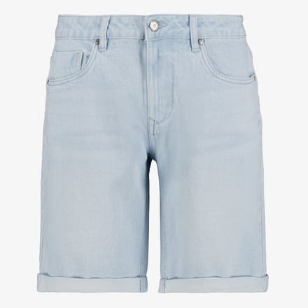 Unsigned heren denim short lichtblauw - Maat M