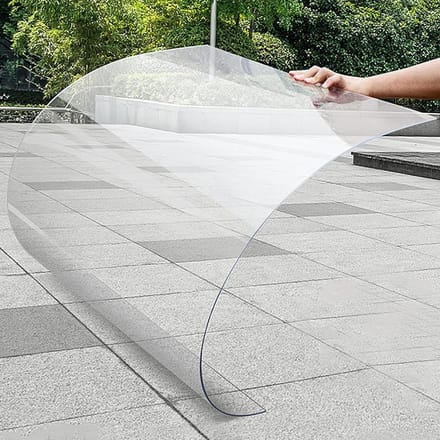 Polycarbonaat Platen - Dakplaat Kunststof - Kas Bouwen - Weerbestendig Transparant - 1x2 Meter - Helder