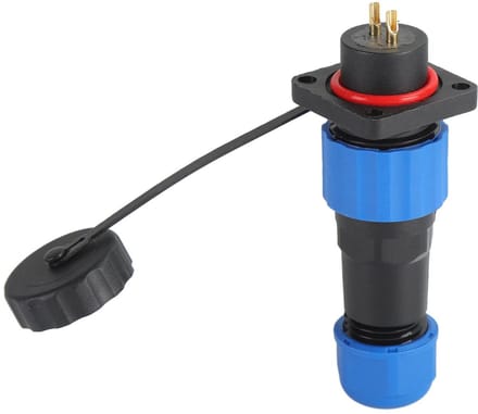 Dailygoody - Luchtvaart Plug Socket - Waterdichte Power Connector - IP68 - 4 Aders - Geschikt voor Diverse Toepassingen - 250V 5A