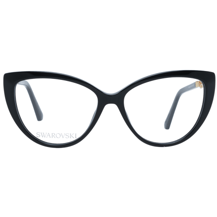 Swarovski Elegante Zwarte Cat Eye Designer Bril