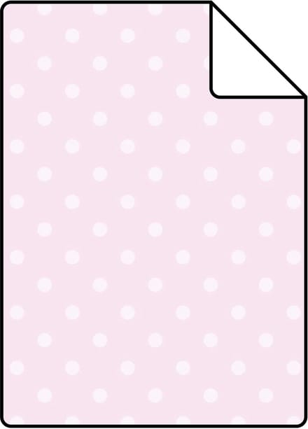Proefstaal Origin Wallcoverings behang stippen glanzend roze - 26,5 x 21 cm - 346818-S