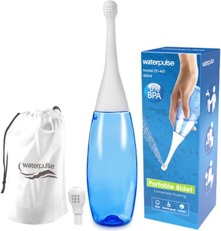 Blauwe Waterpulse - Vaginale douche - Geschikt voor uitwendig gebruik - Bidet