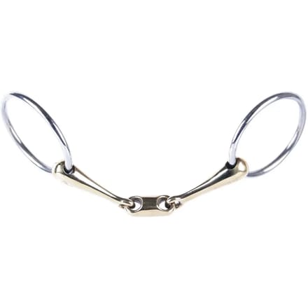 Harry's Horse - Watertrens  Argentaan Dubbelgebroken - 13.5 Cm