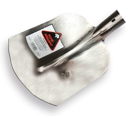 Schepbats RUHR-BRILLANT, extra gehard, blank GEPOLIJST ½ 22cm bij 33cm
