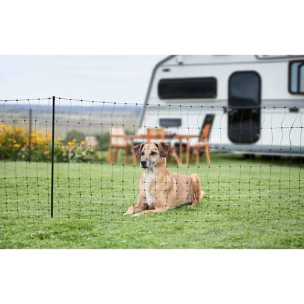 Camping Net hond omheining afrastering | Dubbele Grondpen