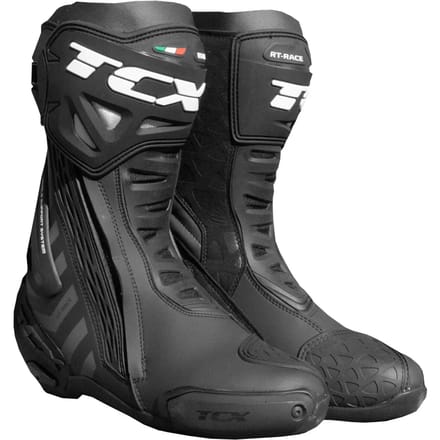 TCX RT-Race Zwart Donkergrijs Motorschoenen - Laars