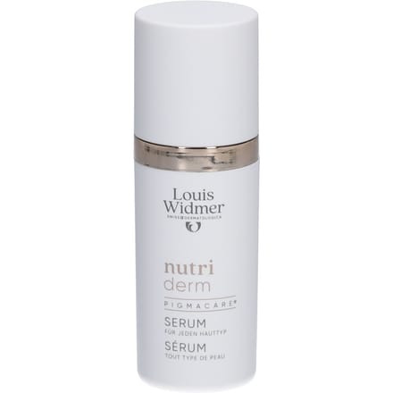 Louis Widmer Nutriderm Pigmacare Serum - Zonder Parfum 30 Gel