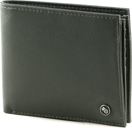 MANDARINA DUCK Leren Portemonnee Downtown Wallet Iron Gate Donkergrijs