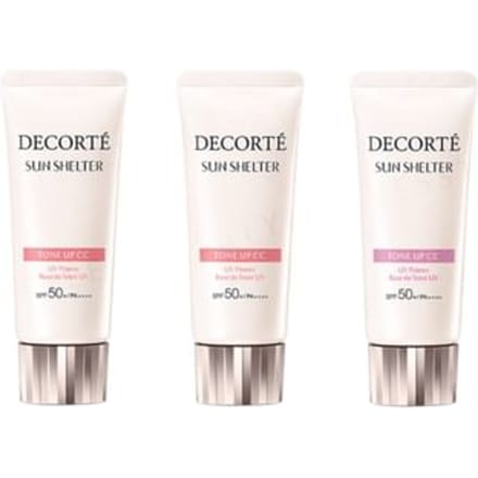 Kose - DECORTE Sun Shelter Tone Up CC SPF 50+ PA++++ 02 Beige - 32ml