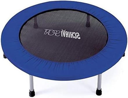 Fitness Trampoline - Springkussen Binnen - Aerobic Training - TUV GS Gecertificeerd - 98 cm Diameter - Zwart