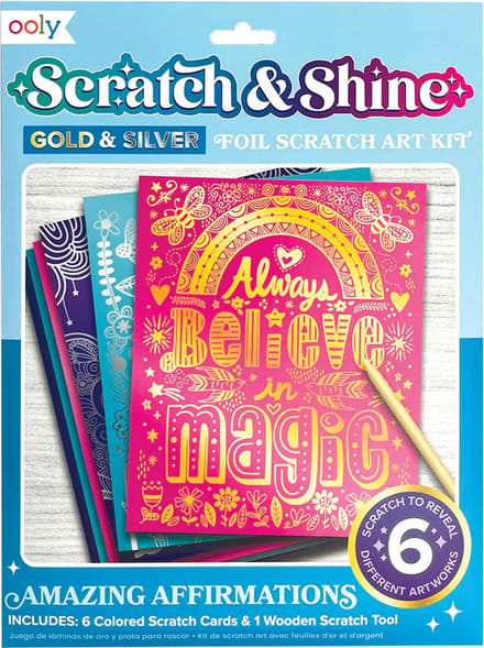 Ooly - Scratch & Shine - Verbazingwekkende affirmaties