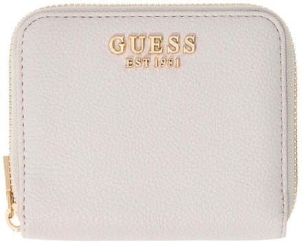 GUESS portemonnee Laurel II SLG Small Zip Around Wallet Ivory crème