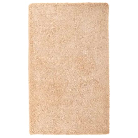 vidaXL - Hoogpolig - vloerkleed - NAVARRA - 80x150 - cm - polyester - beige