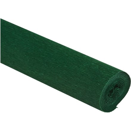 Bloemist crêpepapier, kleurecht - Donkergroen