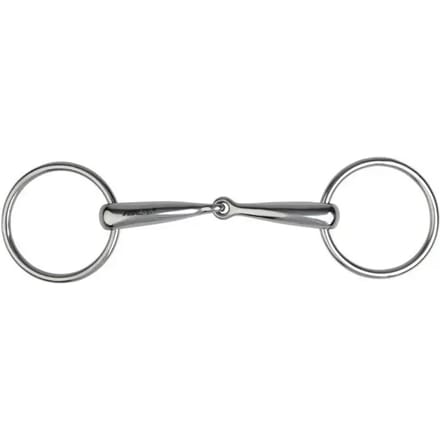 Metalab Trensbit Met 2 Losse Ringen 19 Mm Zilver 13.5 cm